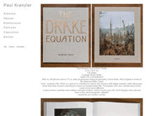 Tablet Screenshot of paulkranzler.com